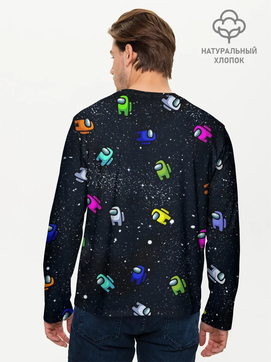 Мужской лонгслив базовый / AMONG US