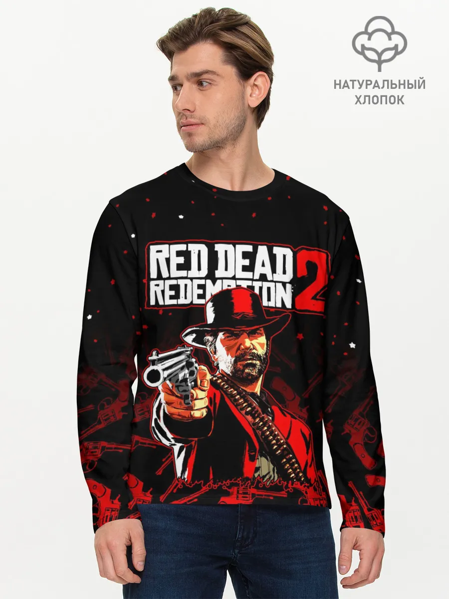 Мужской лонгслив базовый / RED DEAD REDEMPTION 2