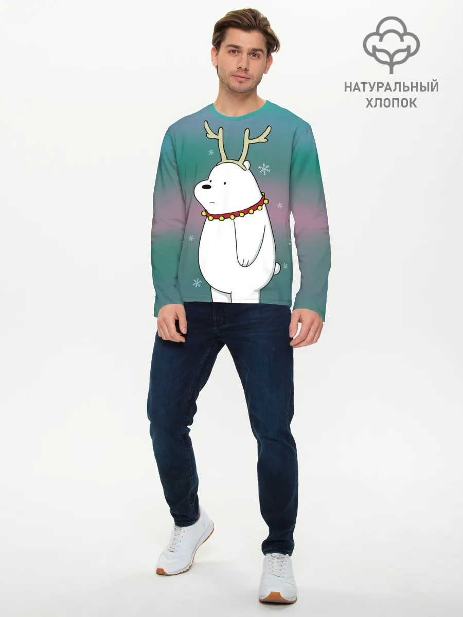 Мужской лонгслив базовый / Icebear