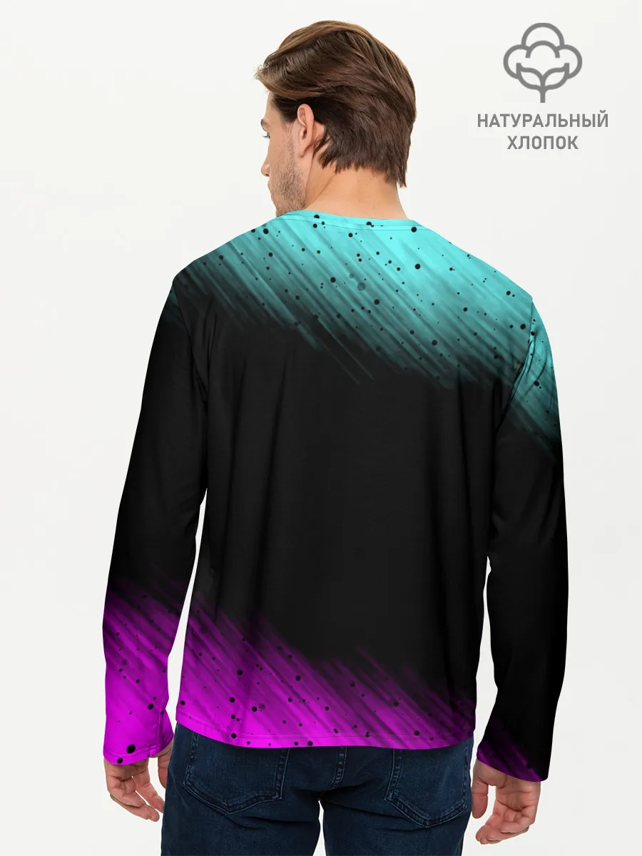 Мужской лонгслив базовый / AMONG US - Crewmate With Mini