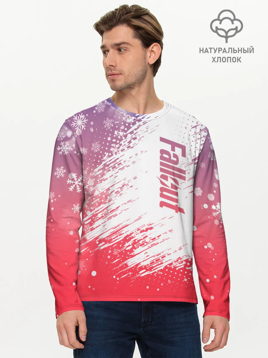 Мужской лонгслив базовый / Fallout Winter