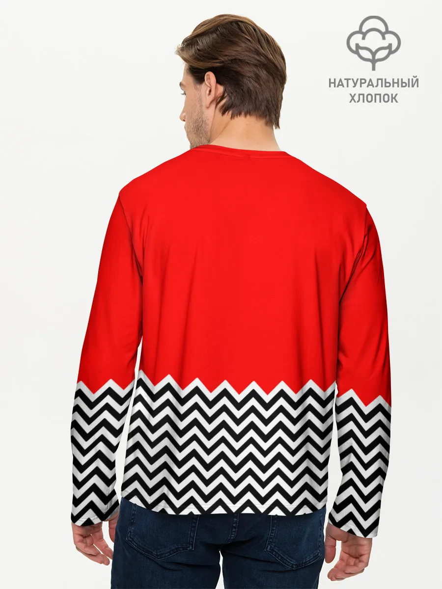 Мужской лонгслив базовый / Twin Peaks