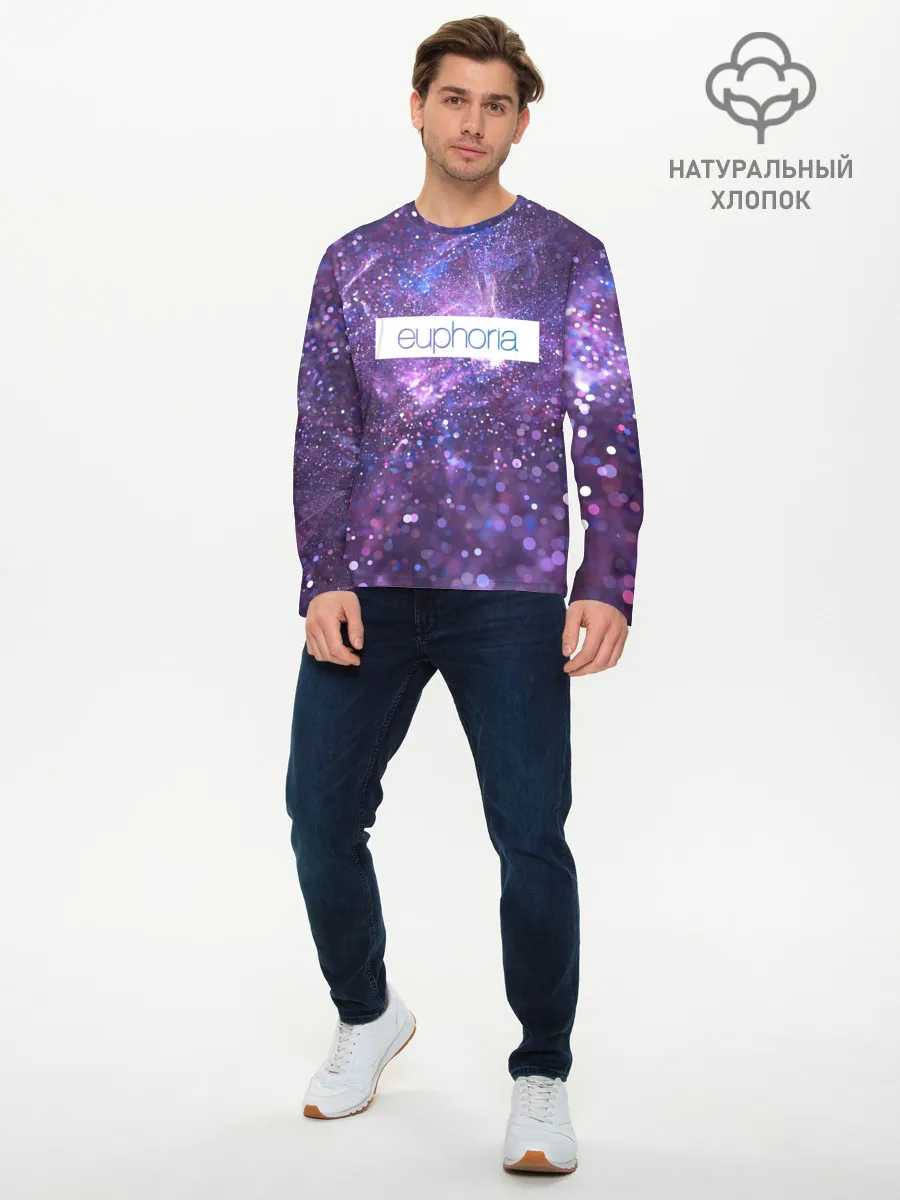 Мужской лонгслив базовый / сериал Euphoria
