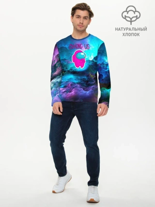 Мужской лонгслив базовый / Among Us