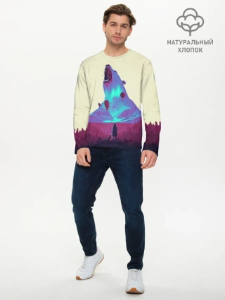 Мужской лонгслив базовый / Armored bear