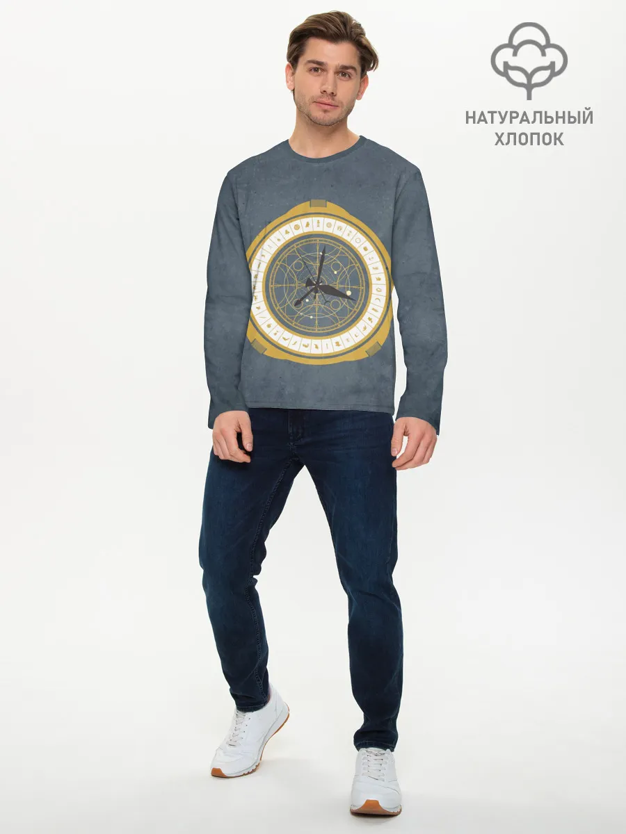 Мужской лонгслив базовый / His Dark Materials