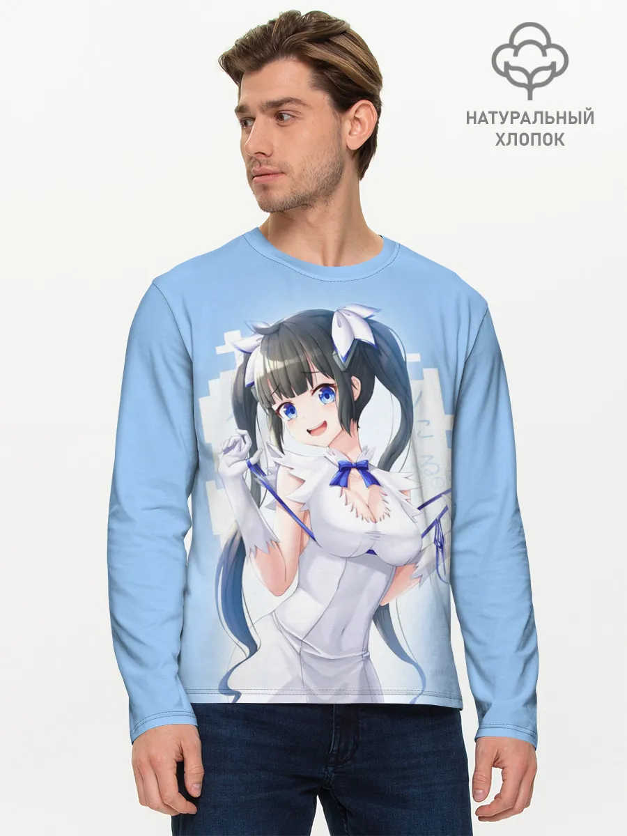 Мужской лонгслив базовый / Хестия