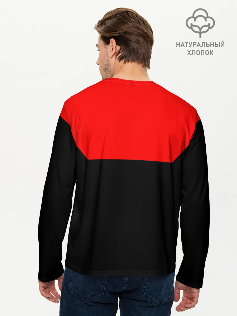 Мужской лонгслив базовый / AMONG US - ALONE