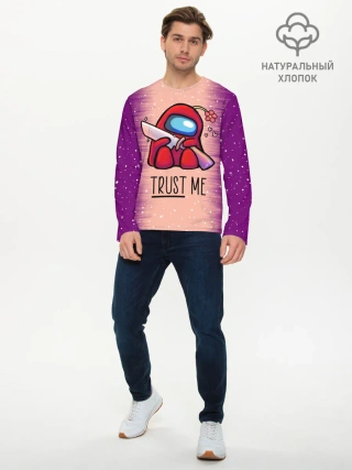 Мужской лонгслив базовый / AMONG US - Дитя