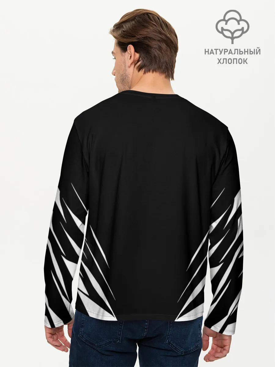 Мужской лонгслив базовый / Я подумаю об этом завтра