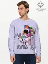 Мужской лонгслив базовый / Among Us