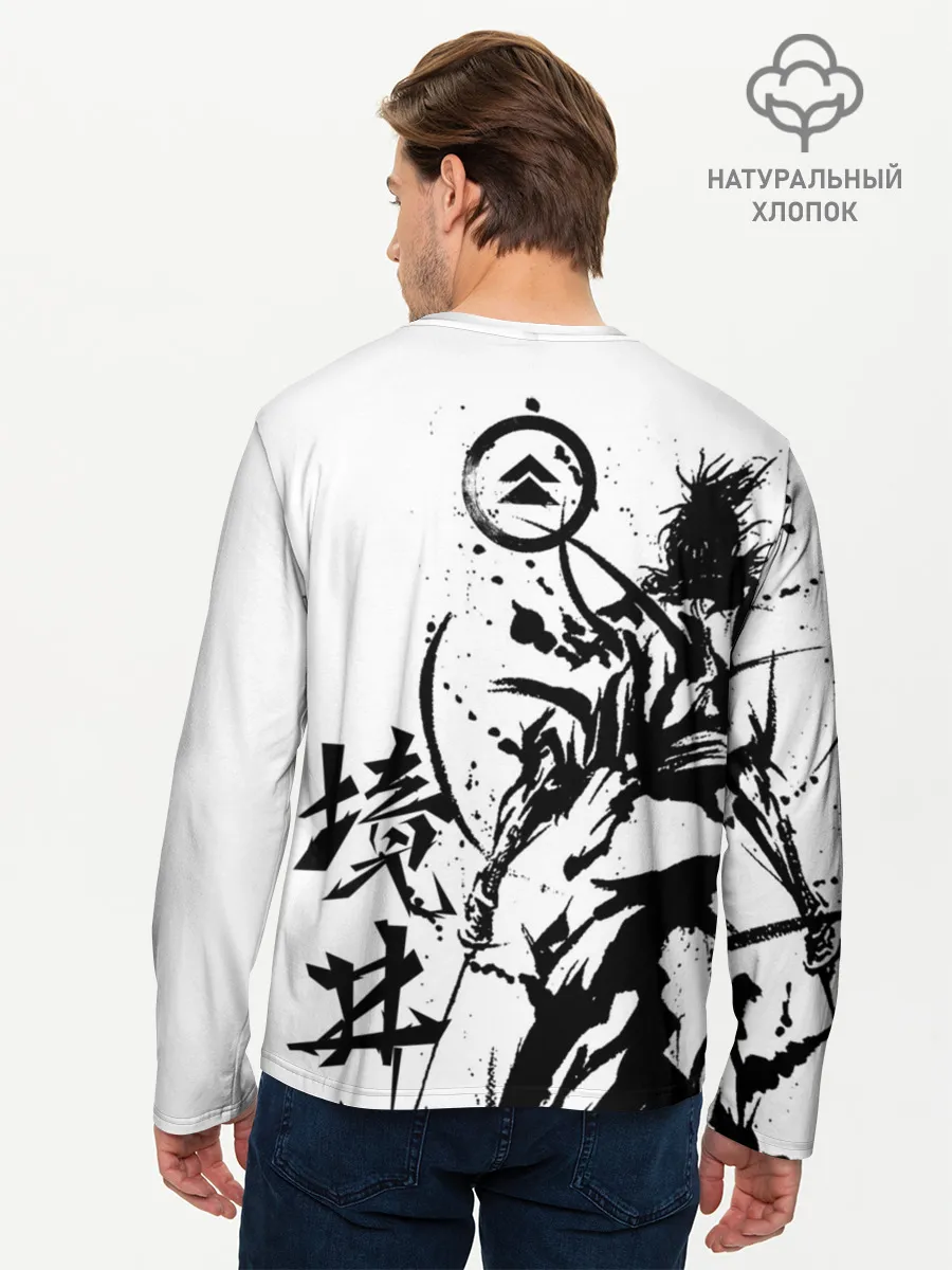 Мужской лонгслив базовый / Ghost of Tsushima
