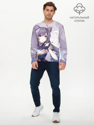 Мужской лонгслив базовый / GENSHIN IMPACT, КЭ ЦИН
