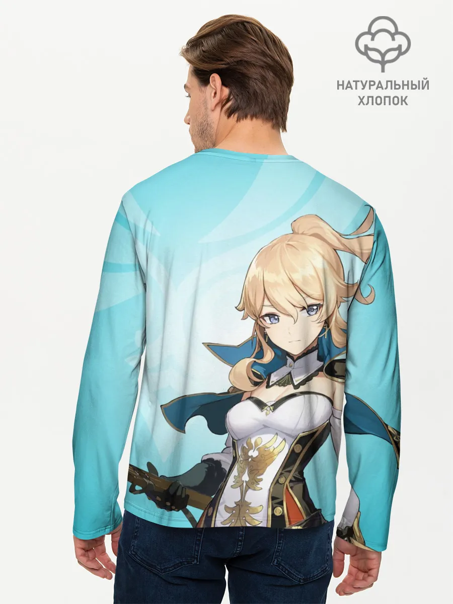 Мужской лонгслив базовый / GENSHIN IMPACT, ДЖИНН