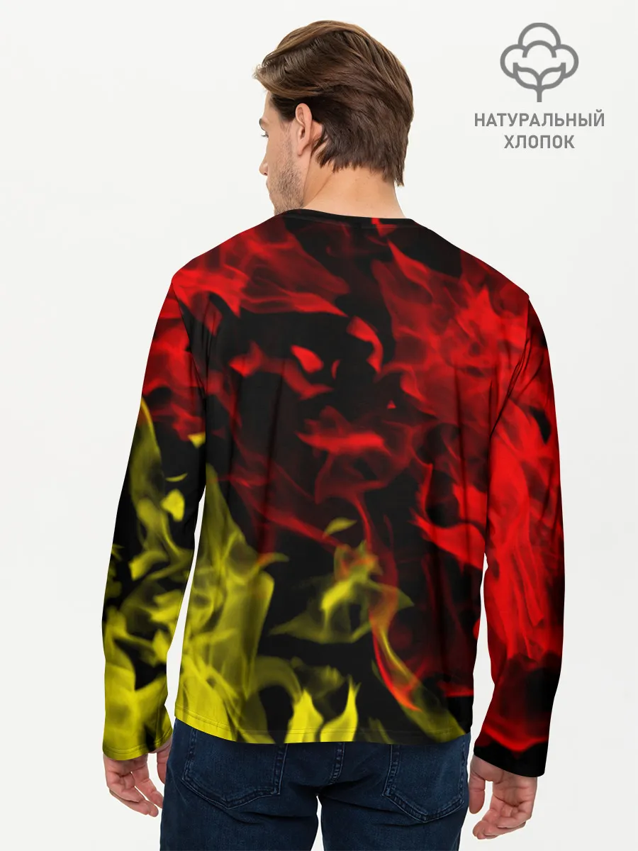 Мужской лонгслив базовый / Маг огня Among us