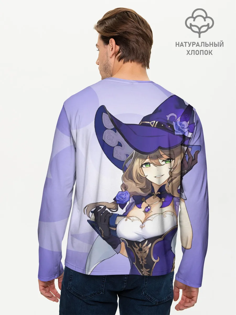 Мужской лонгслив базовый / GENSHIN IMPACT, ЛИЗА