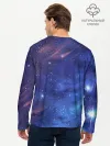 Мужской лонгслив базовый / Звёздное небо