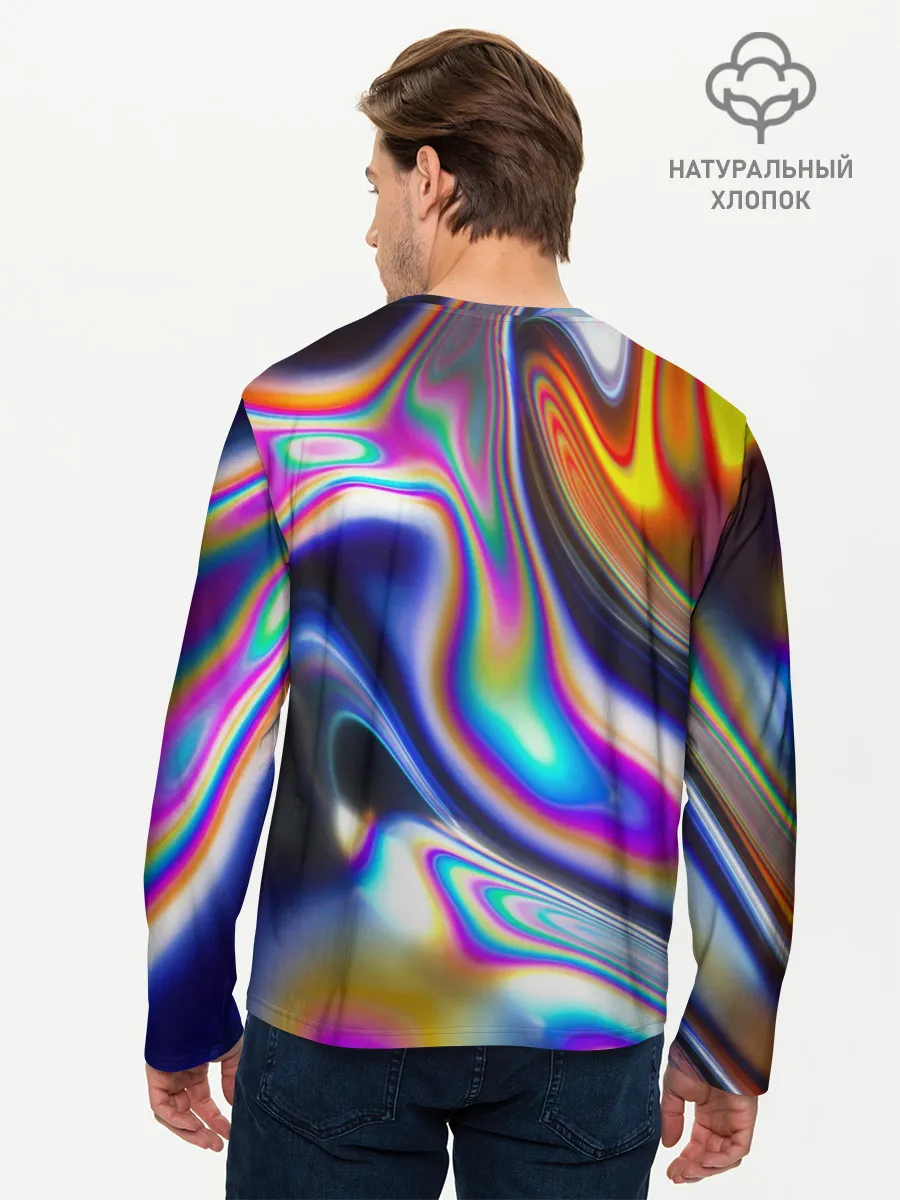Мужской лонгслив базовый / Токсичный