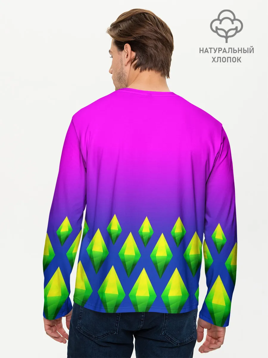 Мужской лонгслив базовый / THE SIMS 4