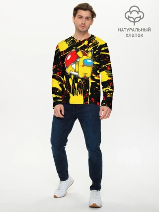 Мужской лонгслив базовый / Sus Among with Us.