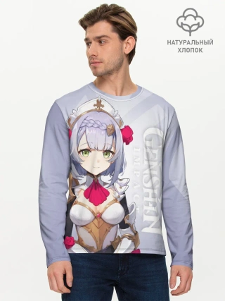 Мужской лонгслив базовый / GENSHIN IMPACT, НОЭЛЛЬ