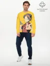 Мужской лонгслив базовый / One Piece Luffy Луффи