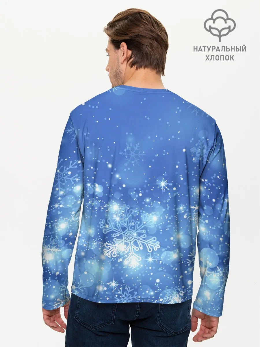 Мужской лонгслив базовый / Among Us New Year