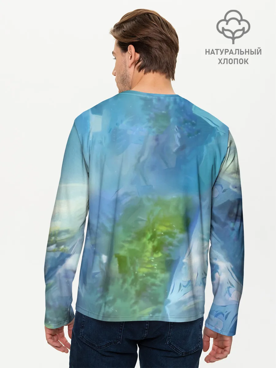 Мужской лонгслив базовый / Genshin Impact