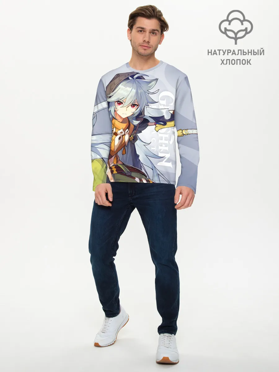 Мужской лонгслив базовый / GENSHIN IMPACT, РЭЙЗОР