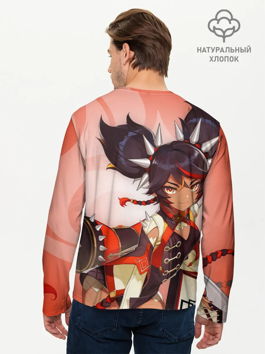 Мужской лонгслив базовый / GENSHIN IMPACT, СИНЬ ЯНЬ