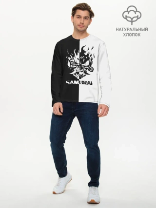 Мужской лонгслив базовый / SAMURAI