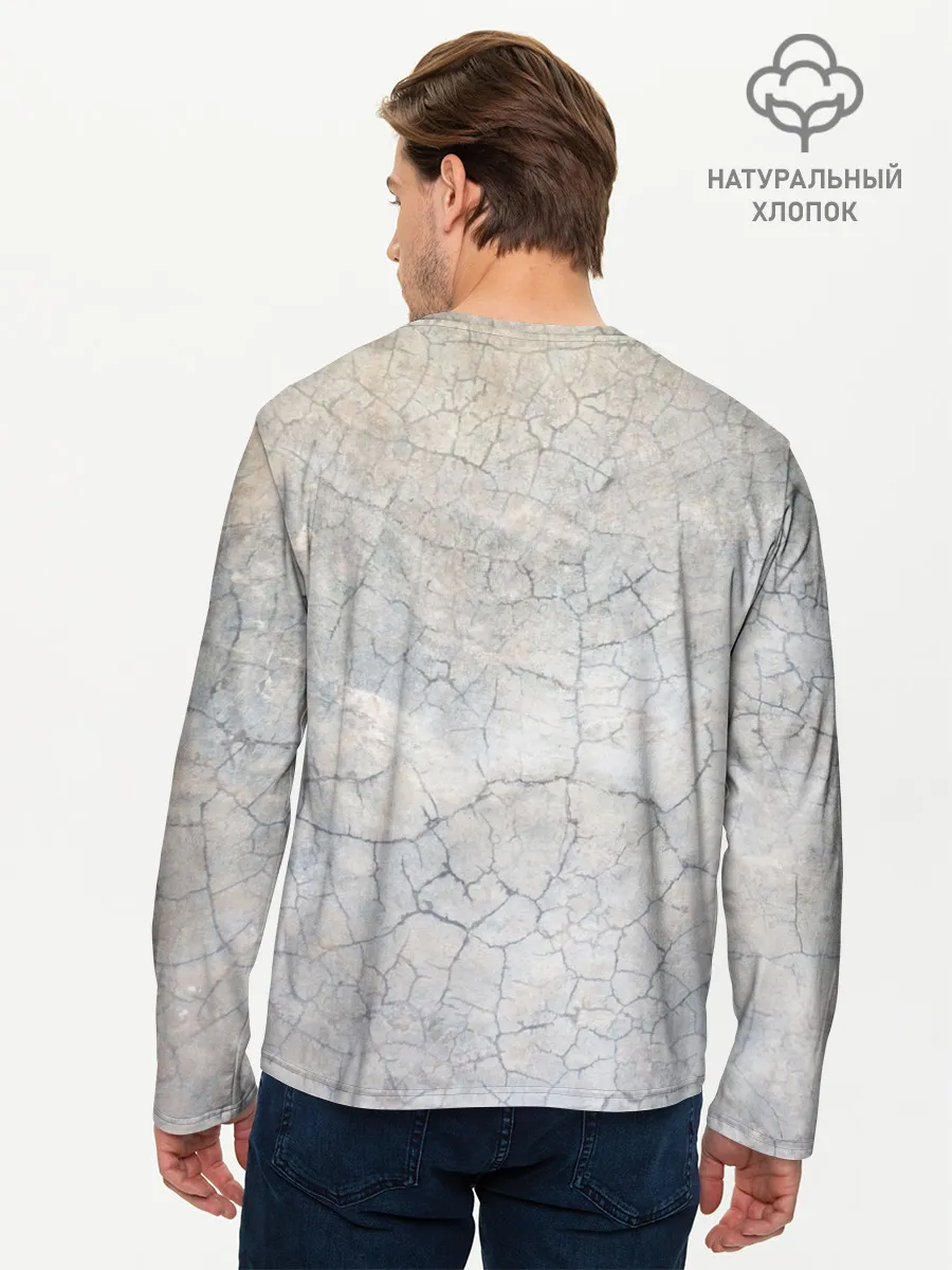 Мужской лонгслив базовый / Белки