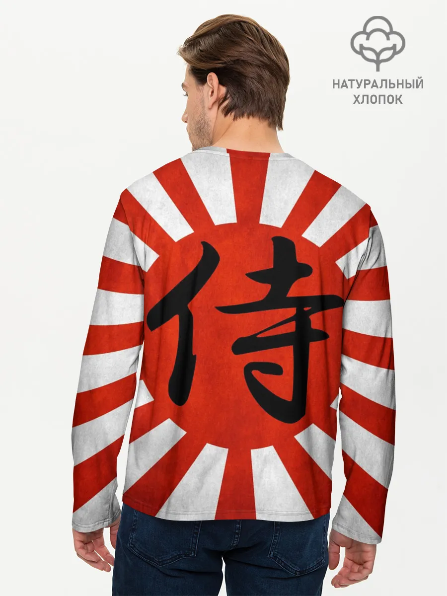 Мужской лонгслив базовый / Sun samurai