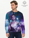 Мужской лонгслив базовый / Cyberpunk 2077