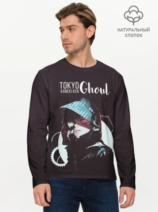 Мужской лонгслив базовый / Kaneki Ken tokyo ghoul