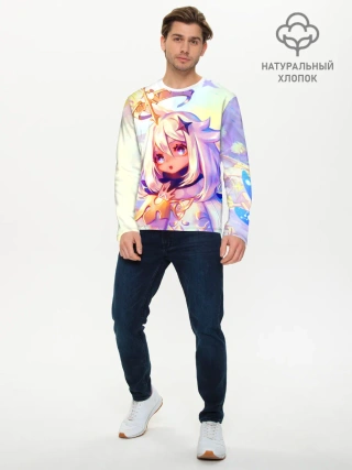 Мужской лонгслив базовый / GENSHIN IMPACT