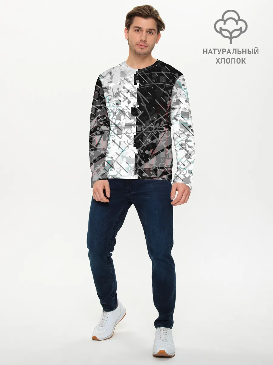 Мужской лонгслив базовый / The merger