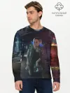 Мужской лонгслив базовый / Cyberpunk 2077