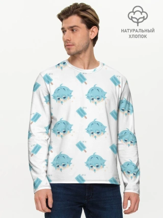 Мужской лонгслив базовый / Genshin Impact