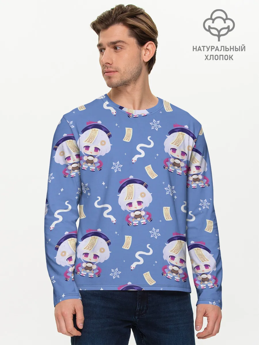 Мужской лонгслив базовый / Genshin Impact