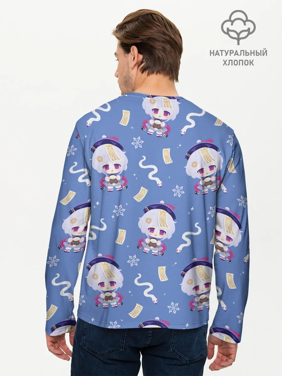 Мужской лонгслив базовый / Genshin Impact