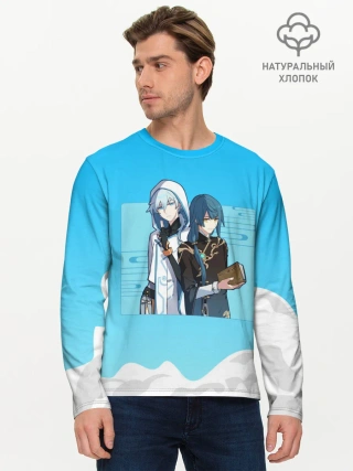 Мужской лонгслив базовый / Genshin Impact