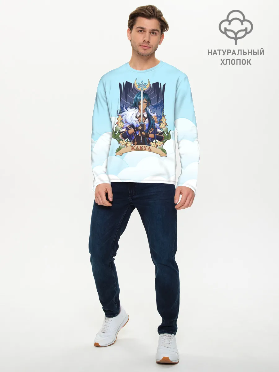 Мужской лонгслив базовый / Genshin Impact