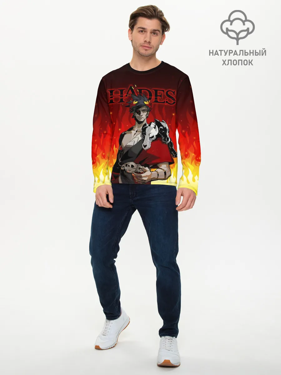 Мужской лонгслив базовый / HADES ZAGREUS