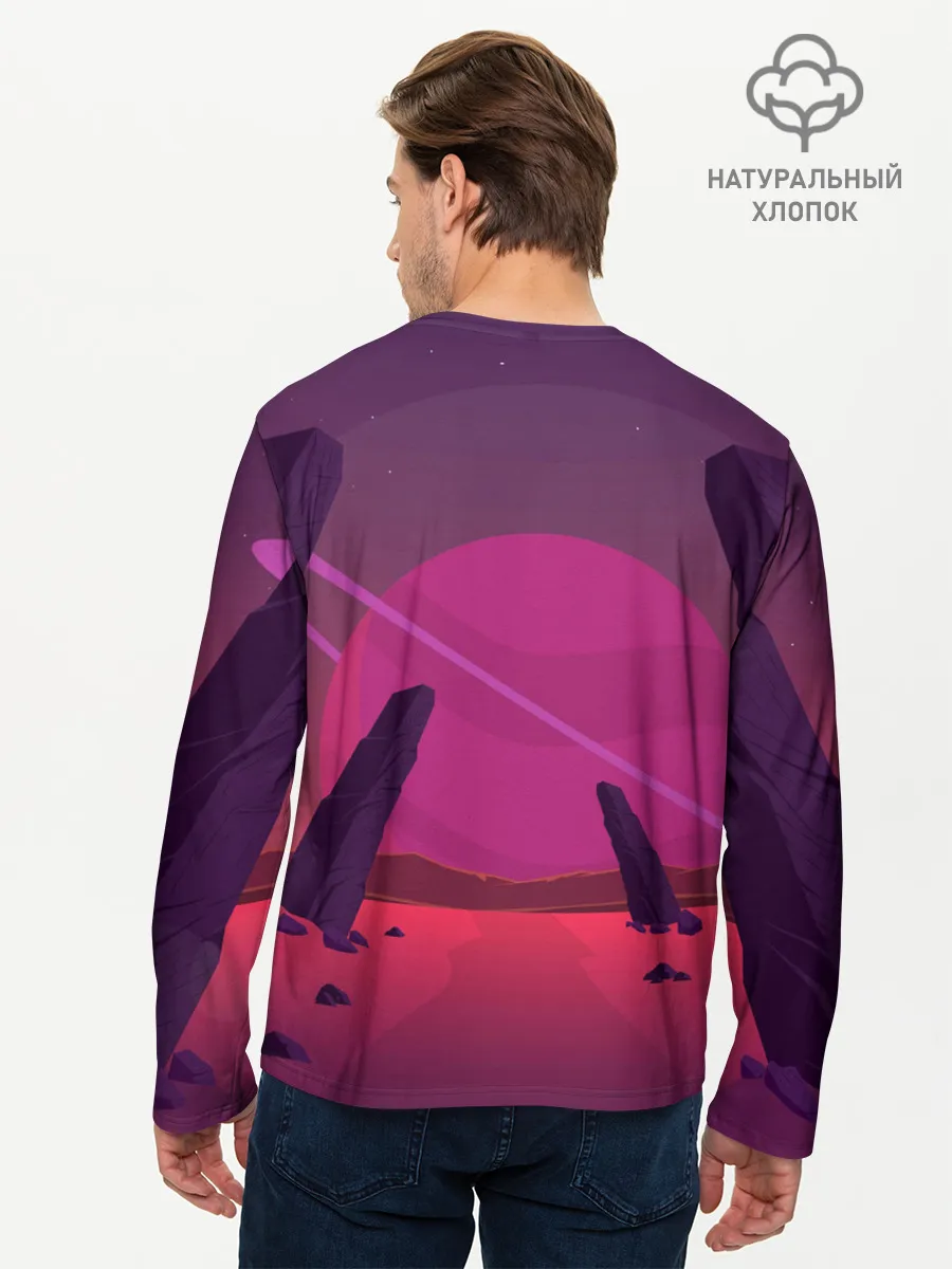 Мужской лонгслив базовый / Genshin Impact