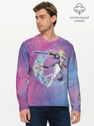 Мужской лонгслив базовый / Genshin Impact