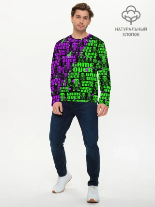 Мужской лонгслив базовый / UNDERTALE