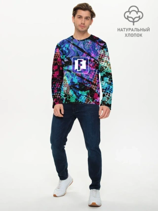 Мужской лонгслив базовый / Fortnite
