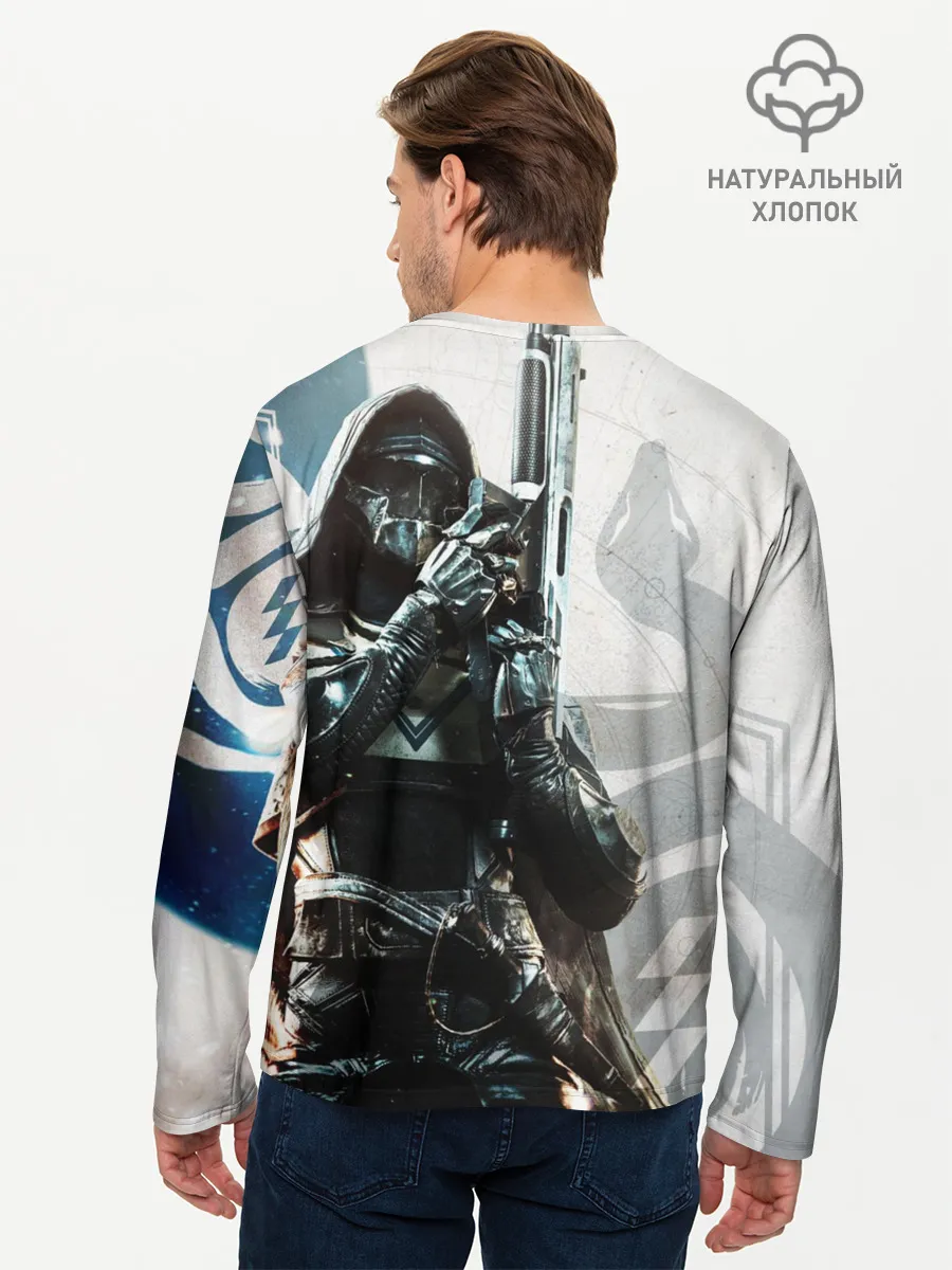 Мужской лонгслив базовый / DESTINY, HUNTER