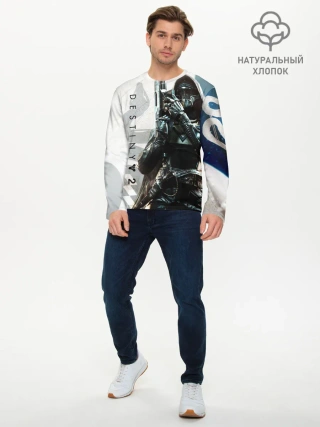 Мужской лонгслив базовый / DESTINY, HUNTER